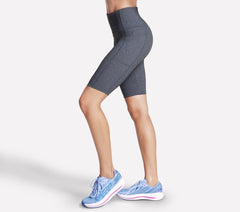GO WALK High Waisted 10 Inch Bike Short | Skechers US