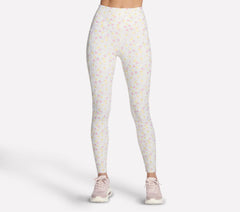 GO WALK Rib Floral Full Length High-Waisted Legging | Skechers on sale
