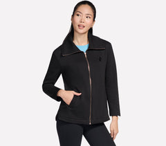 GO SNUGGLE Tunic Full Zip Jacket | Skechers sale