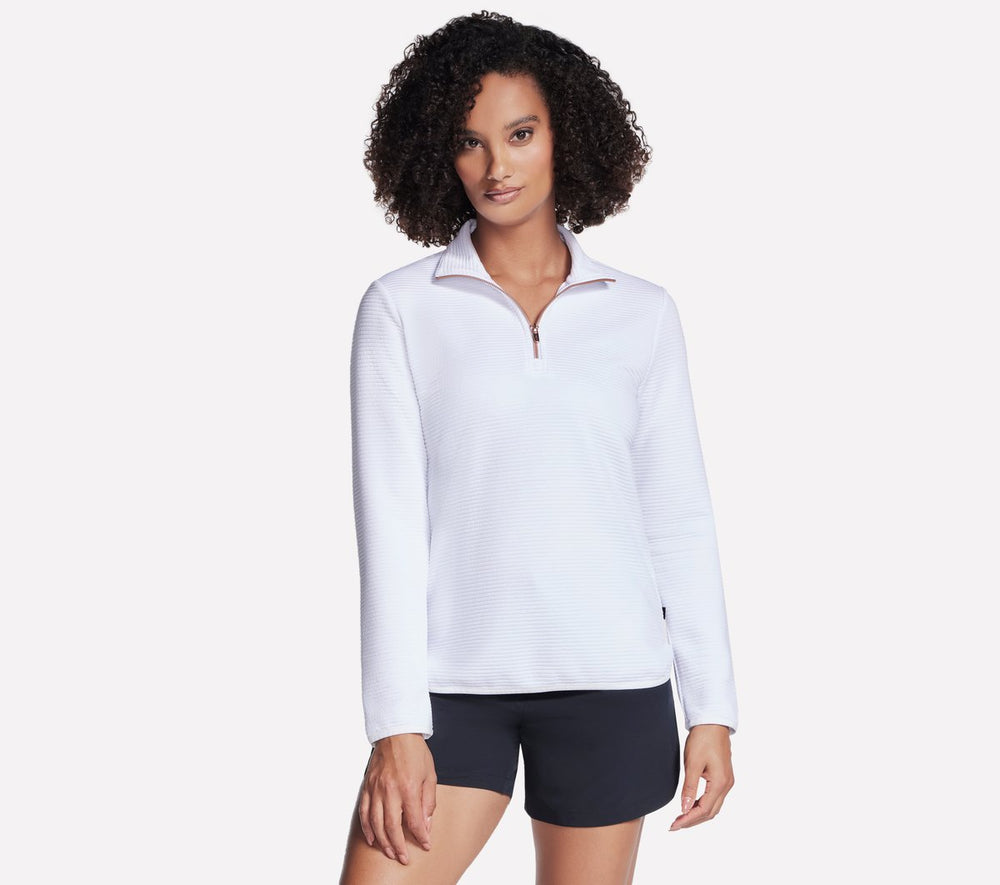 Soft Knit Ottoman 1/4 Zip | Skechers on sale