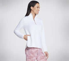 Soft Knit Ottoman 1/4 Zip | Skechers on sale