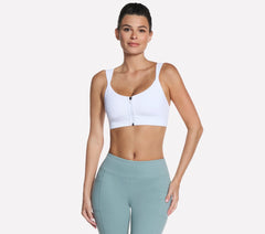 GO WALK Evolution Zip Front Bra | Skechers for sale