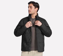 GO SHIELD Cozy Fit Traverse Down Jacket | Skechers discount