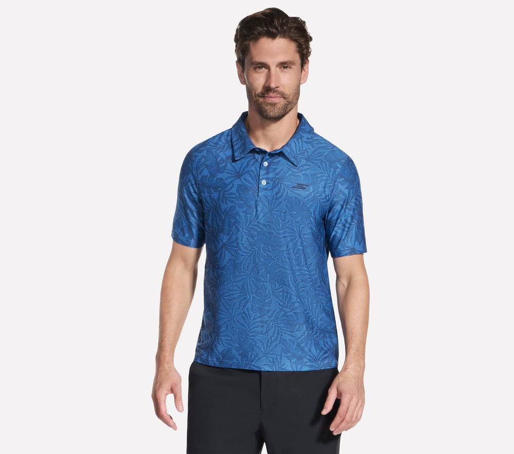 GO DRI All Day Printed Polo | Skechers outlet