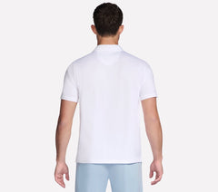 GO DRI Charge Palm Stripe Polo | Skechers outlet