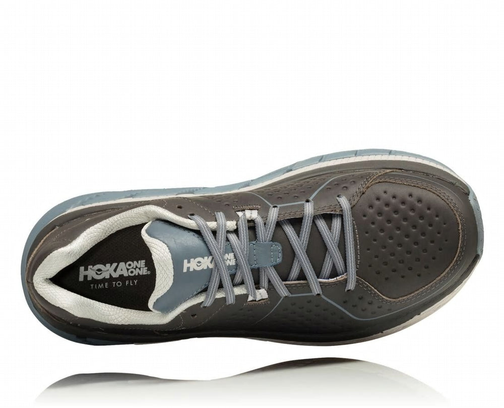 Women's Gaviota Leather Charcoal / Tradewinds