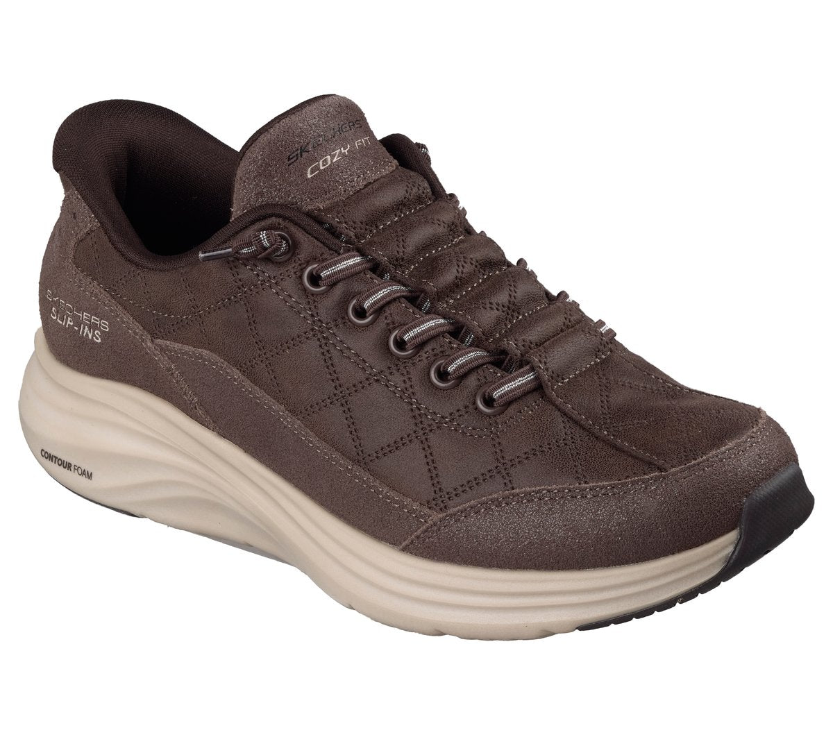Slip-ins: Contour Foam - Cozy Fit Natural Ease | Skechers on sale