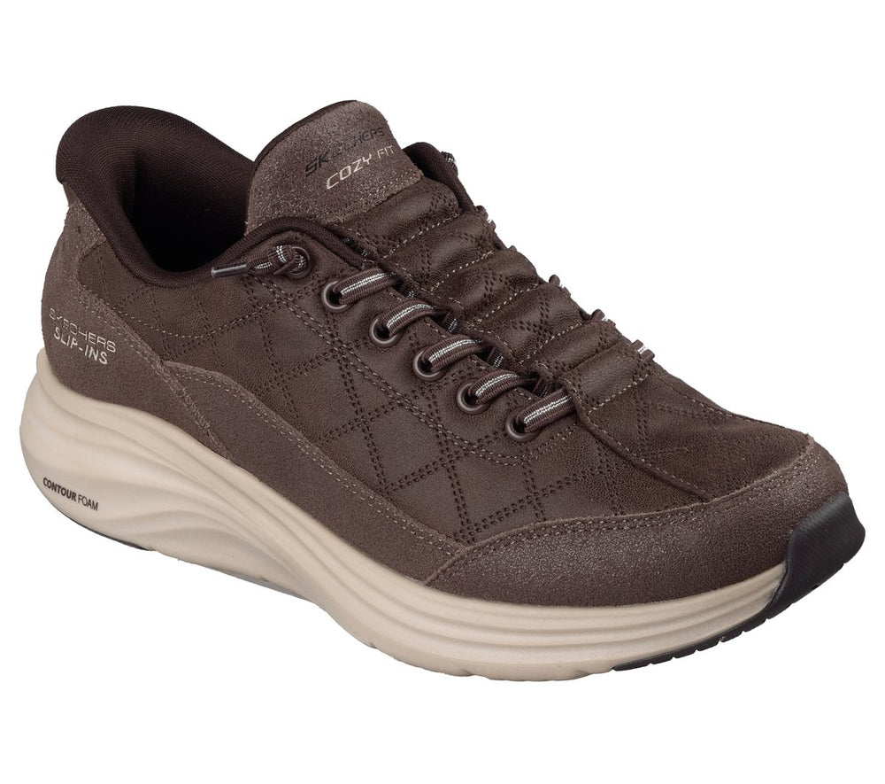 Slip-ins: Contour Foam - Cozy Fit Natural Ease | Skechers on sale