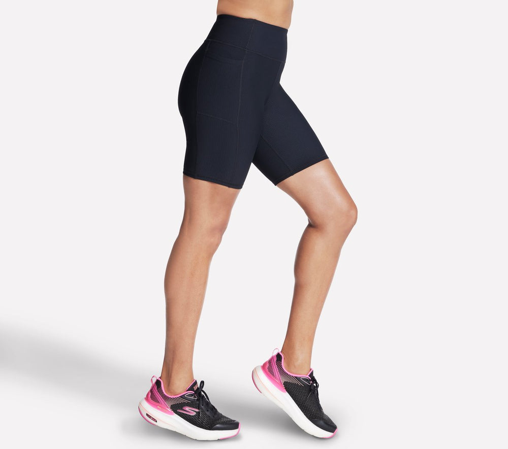 GO FLEX RIB High Waisted 8 Inch Bike Short | Skechers online