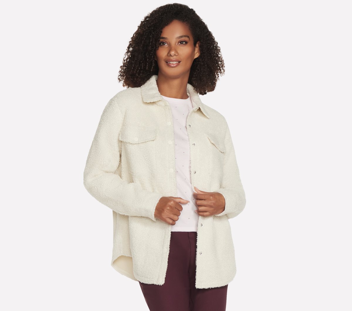 Sherpa Shacket | Skechers on sale
