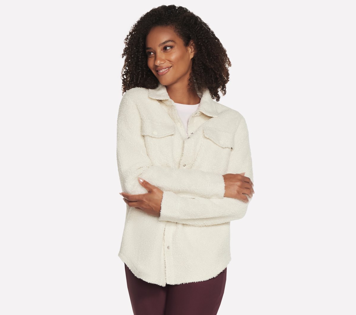Sherpa Shacket | Skechers on sale
