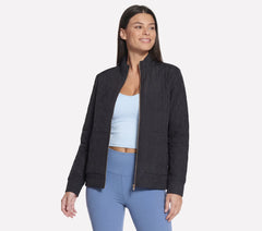 GO WALK Everywhere Cozy Fit Diamond Jacket | Skechers US