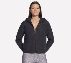 GO WALK Cozy Fit Diamond Jacket | Skechers discount