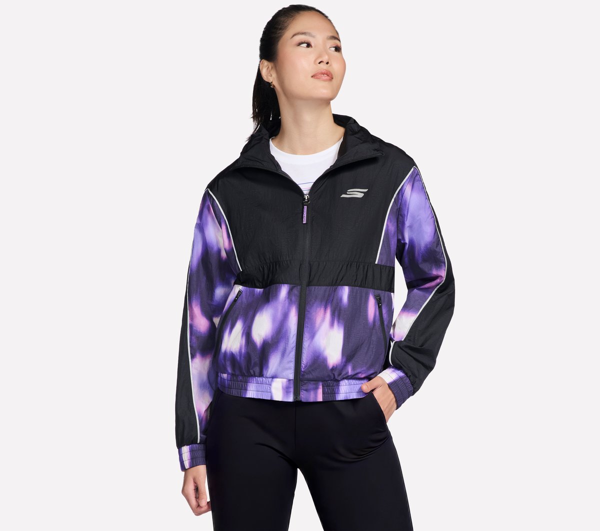 PURPLE / WHITE,S