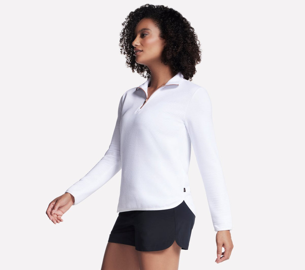 Soft Knit Ottoman 1/4 Zip | Skechers on sale