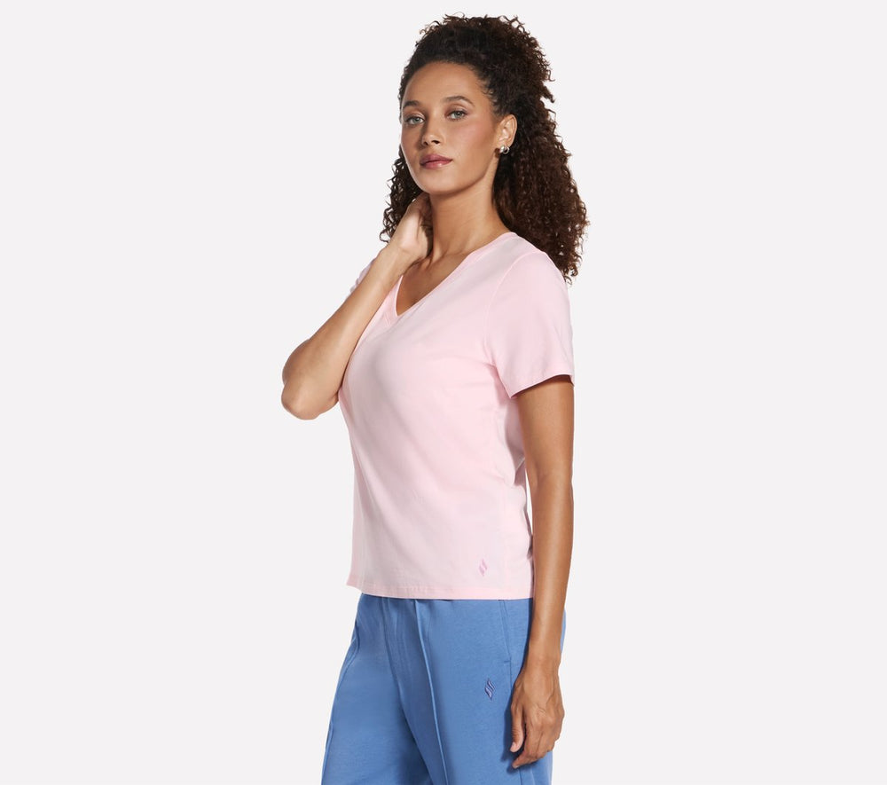 Pima V-Neck Tee | Skechers outlet