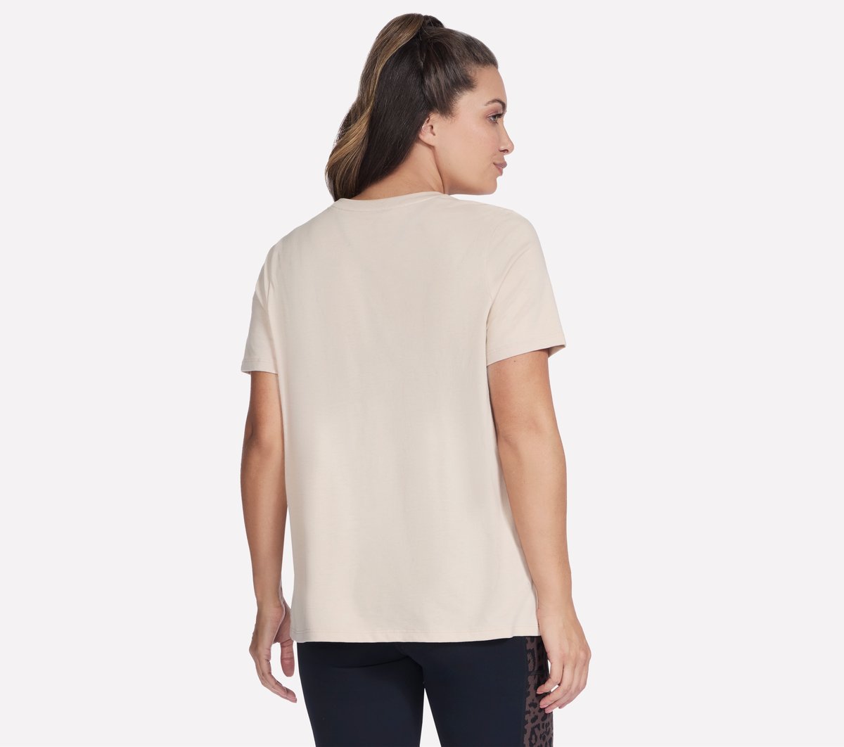 Diamond Cheetah Short Sleeve Tee | Skechers on sale