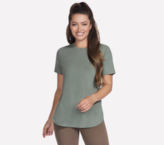 GO WALK Luxe Rib Tunic Tee | Skechers discount