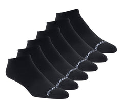 6 Pack Men's Cotton No Show Socks | Skechers online